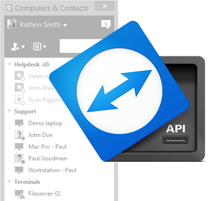 TeamViewer улучшенный интерфейс и расширенный API